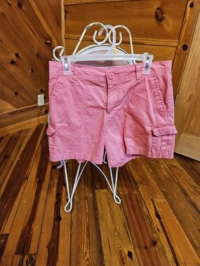 Lee Pink Cargo Shorts Size 6
